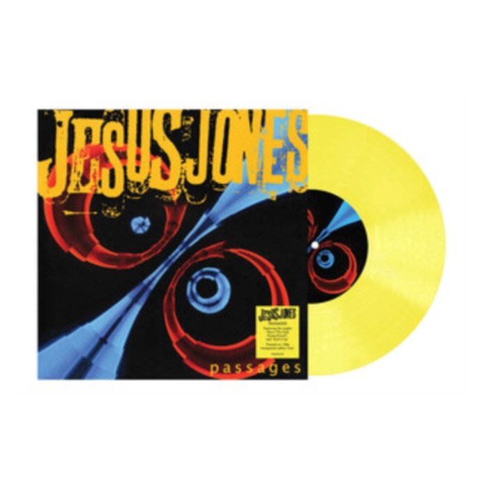 JESUS JONES - PASSAGES (TRANSLUCENT YELLOW VINYL/140G)