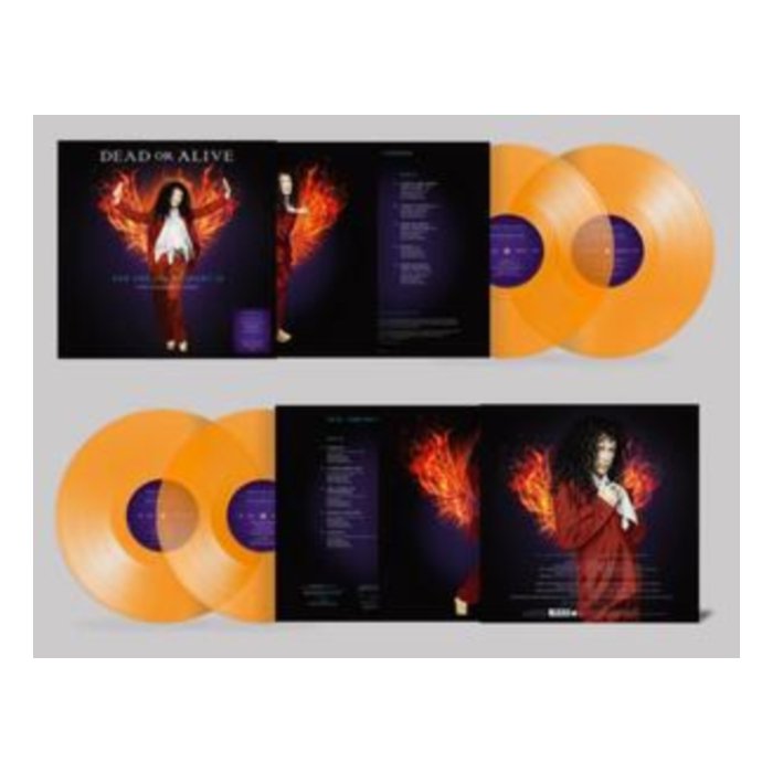 DEAD OR ALIVE - FAN THE FLAME (PART 2) - THE RESURRECTION (180G/TRANSLUCENT ORANGE VINYL/2LP)