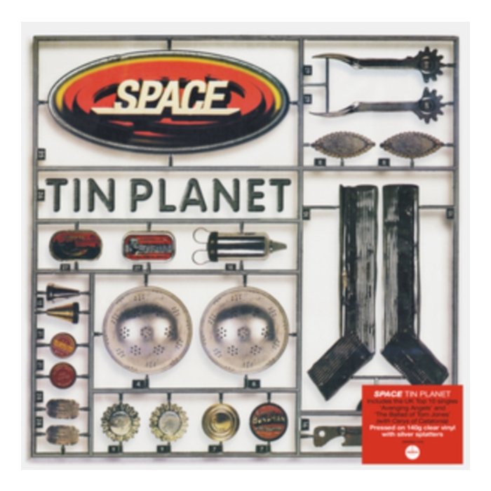 SPACE - TIN PLANET (CLEAR WITH SILVER SPLATTER VINYL)