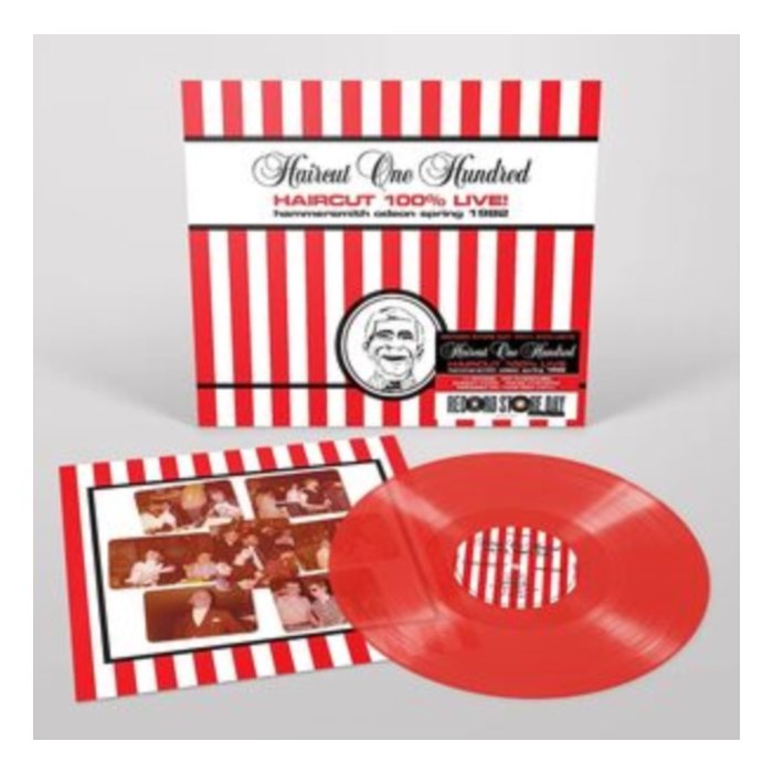 HAIRCUT 100 - LIVE IN HAMMERSMITH 1983 (TRANSLUCENT RED VINYL) (RSD)