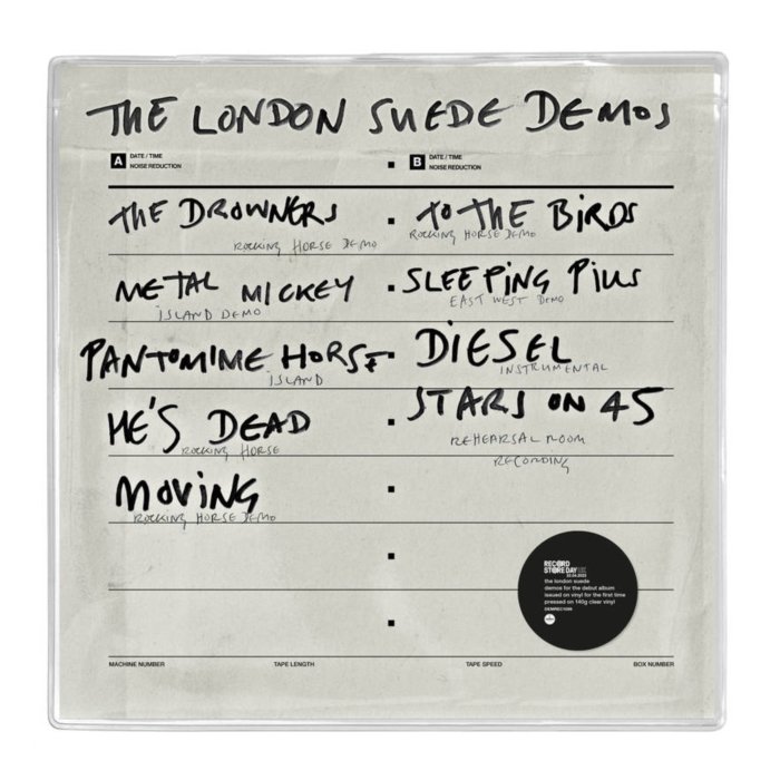 LONDON SUEDE - SUEDE DEMOS (30TH ANNIVERSARY/140G/CLEAR VINYL) (RSD)