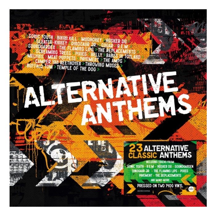 VARIOUS ARTISTS - ALTERNATIVE ANTHEMS (140G/2LP)