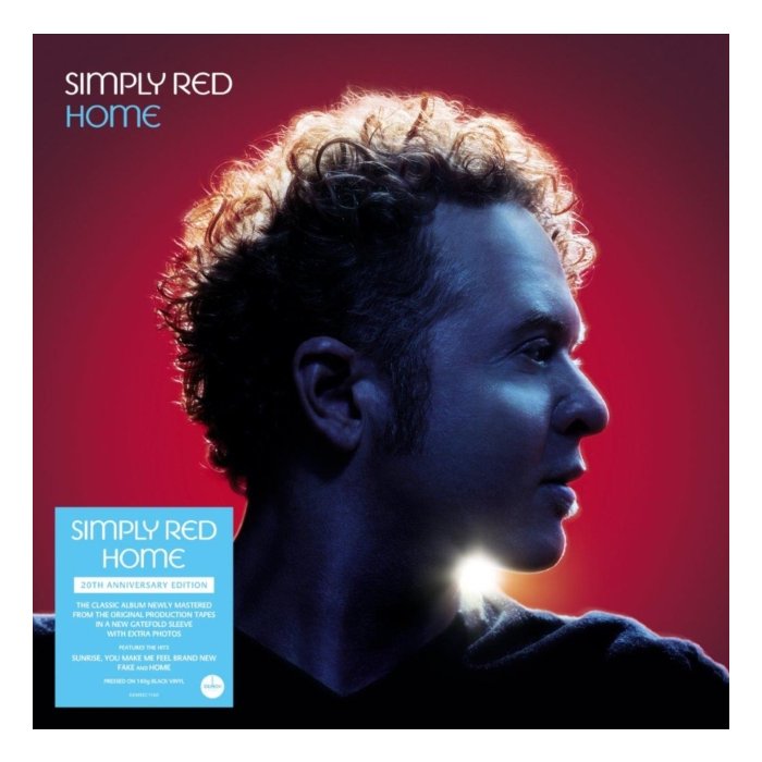 SIMPLY RED - HOME (20TH ANNIVERSARY) (180G)