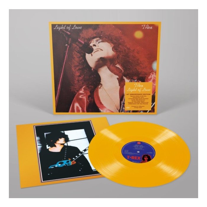 T. REX - LIGHT OF LOVE (140G/ORANGE VINYL)