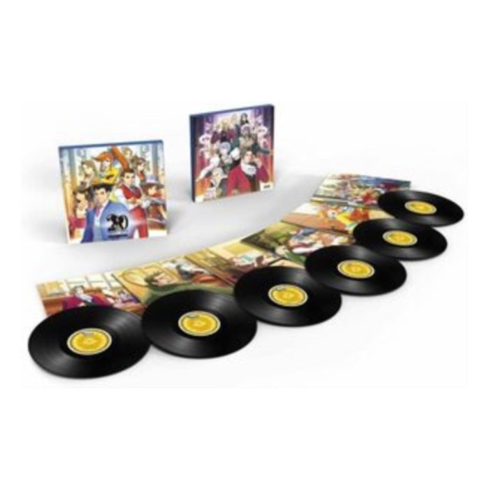 CAPCOM SOUND TEAM - ACE ATTORNEY 20TH ANNIVERSARY OST (6LP)