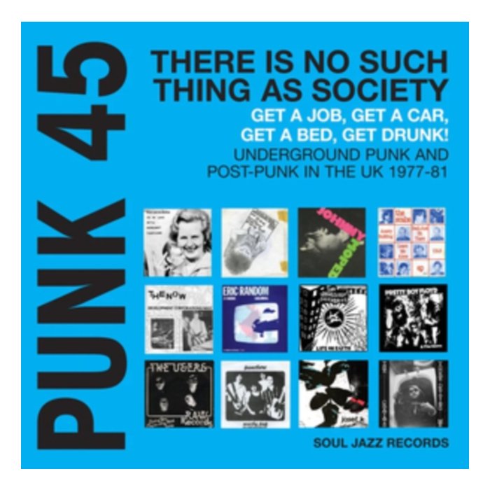 VARIOUS ARTISTS - PUNK 45: THERE'S NO SUCH THING AS SOCIETY (2LP/COLOURED VINYL)