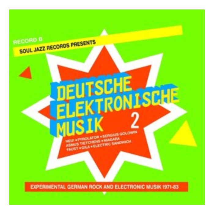 SOUL JAZZ RECORDS PRESENTS - DEUTSCHE ELEKTRONISCHE MUSIK 2: EXPERIMENTAL GERMAN ROCK & ELECTRONIC MUSIC 1971-83 (RECORD B)