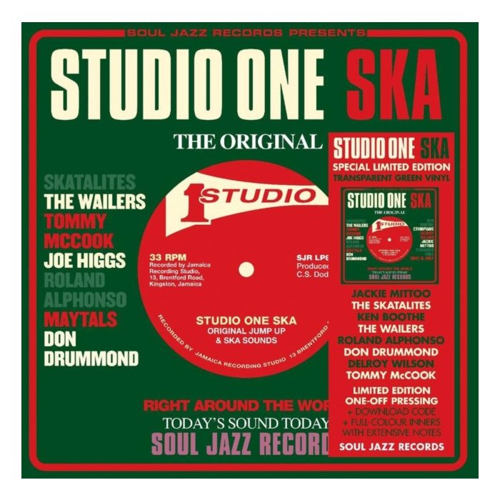 SOUL JAZZ RECORDS PRESENTS - STUDIO ONE SKA (GREEN VINYL/2LP) (RSD)