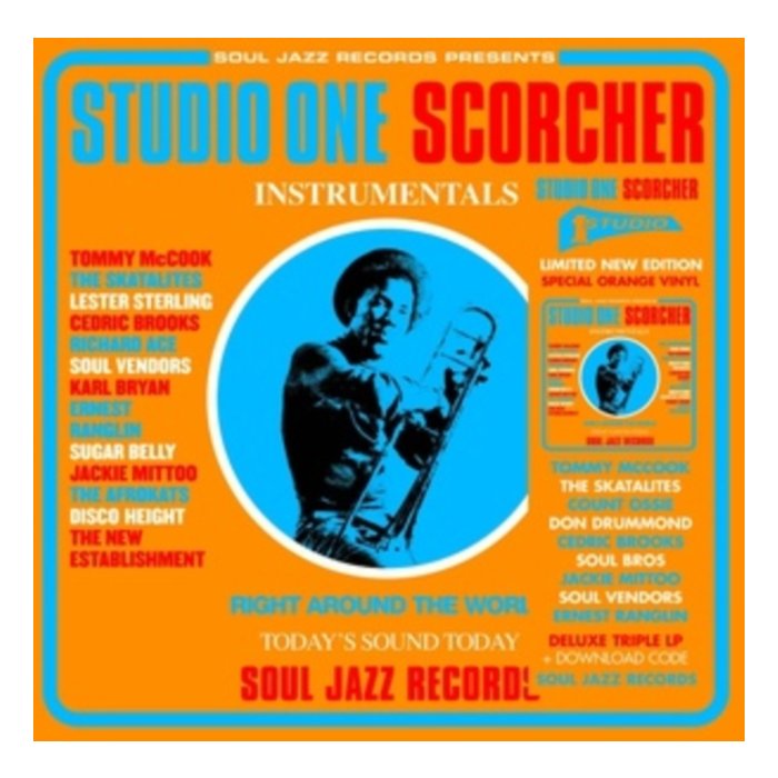 VARIOUS ARTISTS - STUDIO ONE SCORCHER (2LP/COLOURED VINYL)