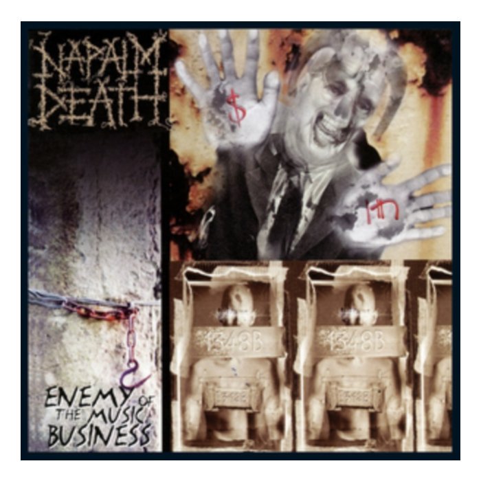 NAPALM DEATH - ENEMY OF THE MUSIC BUSINESS (RED VINYL)