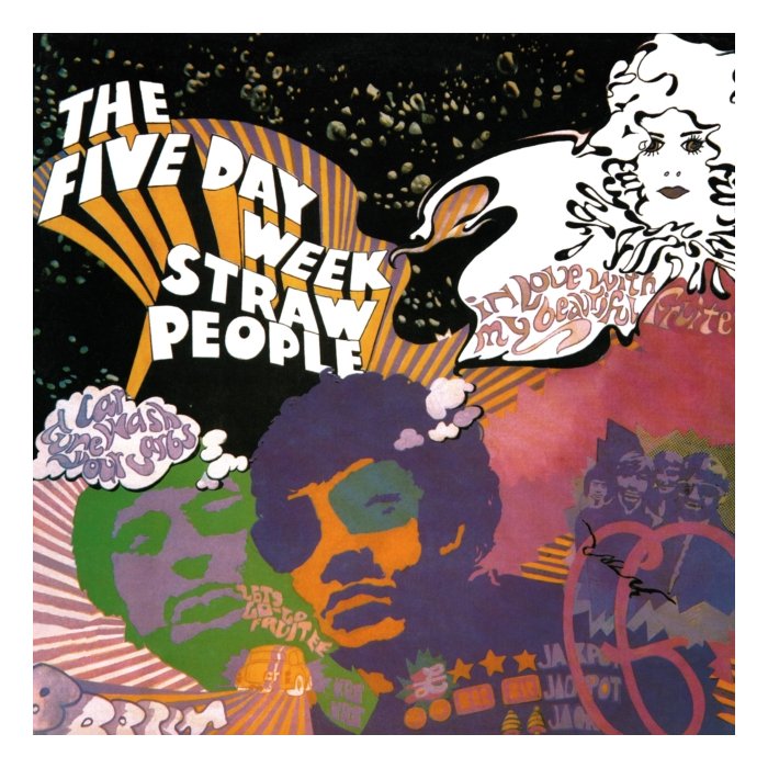 FIVE DAY WEEK STRAW PEOPLE - FIVE DAY WEEK STRAW PEOPLE (STRAW COLOUR VINYL/180G)