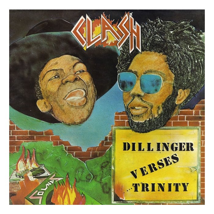 DILLINGER VS TRINITY - CLASH (RED VINYL)