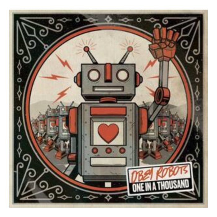 OBEY ROBOTS - ONE IN A THOUSAND (WHITE VINYL)