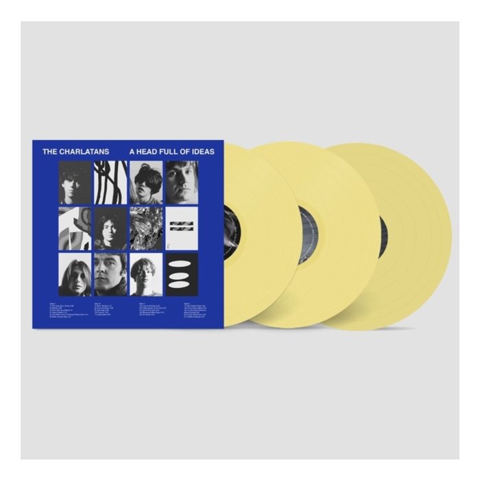 CHARLATANS UK - HEAD FULL OF IDEAS (3LP/YELLOW VINYL) (I)