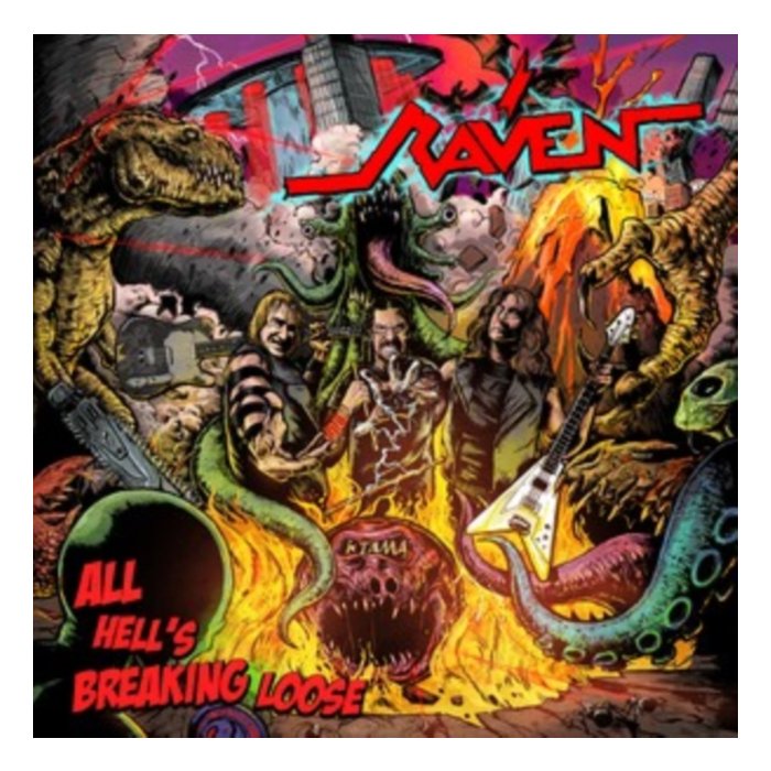 RAVEN - ALL HELL'S BREAKING LOOSE