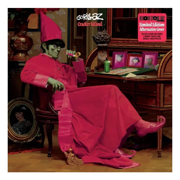 GORILLAZ - CRACKER ISLAND (DELUXE/2LP/1-PINK/1-MAGENTA VINYL) (RSD)