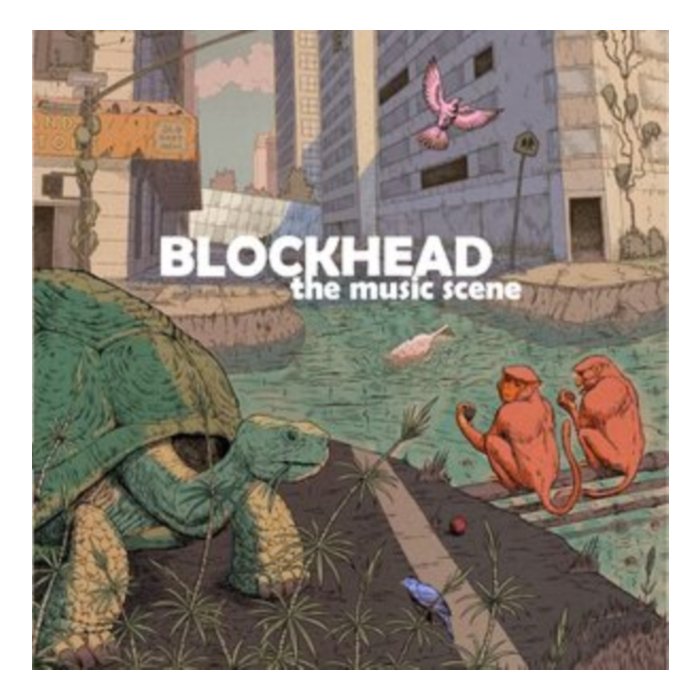 BLOCKHEAD - MUSIC SCENE (OPAQUE TEAL VINYL/180G)