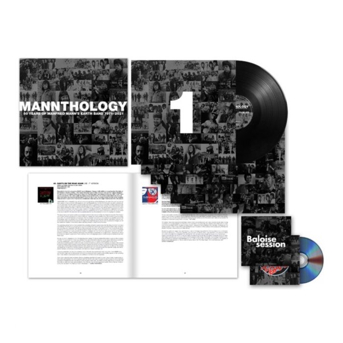 MANFRED MANN'S EARTH BAND - MANNTHOLOGY (6LP/2DVD/BOOK/SLIPMAT)