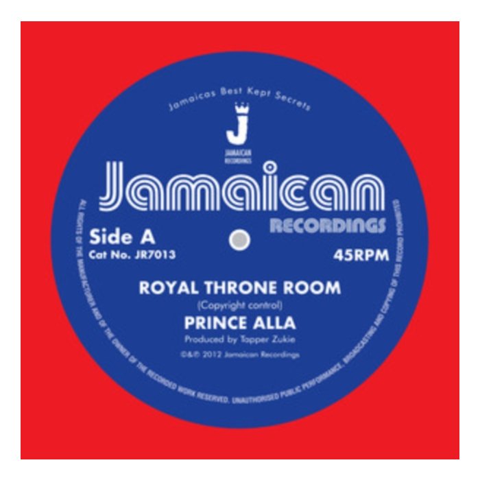 PRINCE ALLA - ROYAL THRONE ROOM/HAIL RASTAFARI