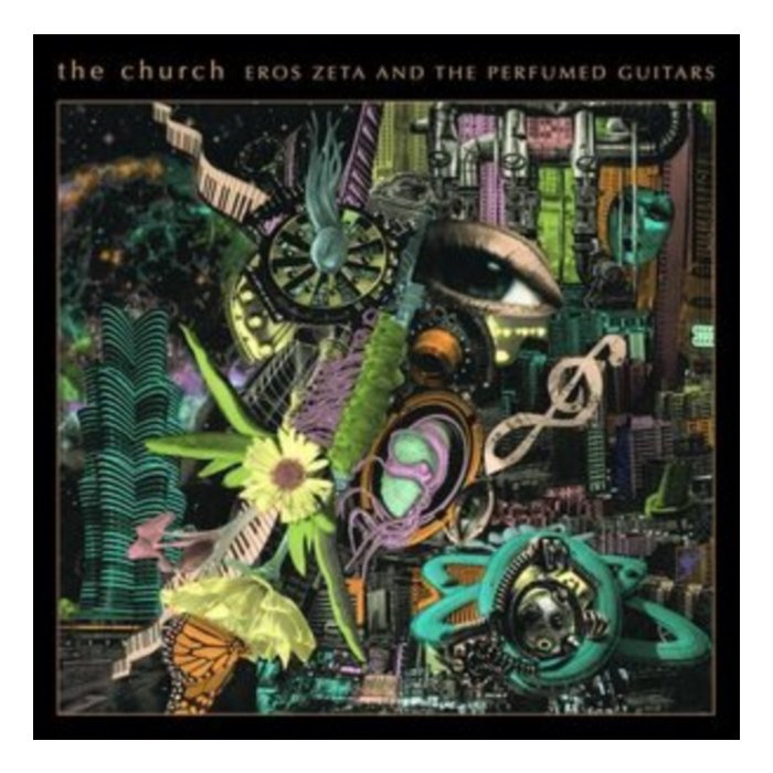 CHURCH - EROS ZETA & THE PERFUMED GUITARS (ORANGE WITH BLACK SPATTER VINYL)