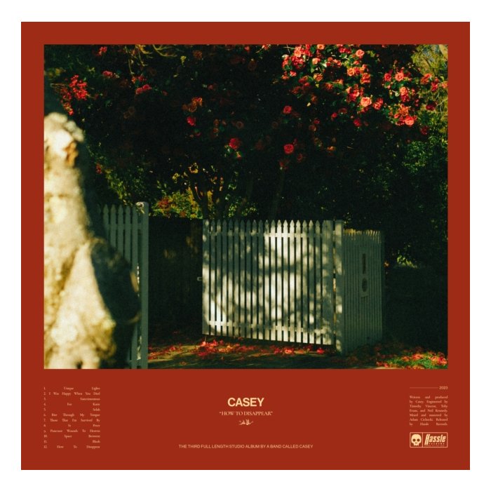 CASEY - HOW TO DISAPPEAR (GOLDEN PEARL MARBLE VINYL)