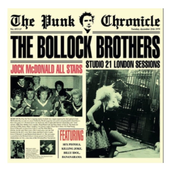 BOLLOCK BROTHERS - 21 STUDIO SESSIONS (COLOURED VINYL)