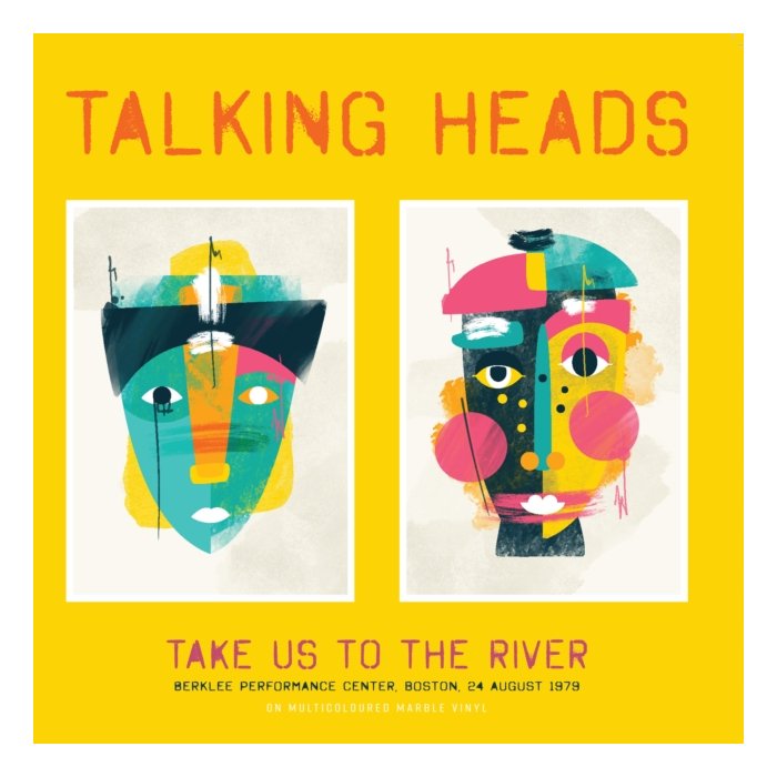 TALKING HEADS - TAKE US TO THE RIVER (MULTI-COLOUR MARBLE VINYL)