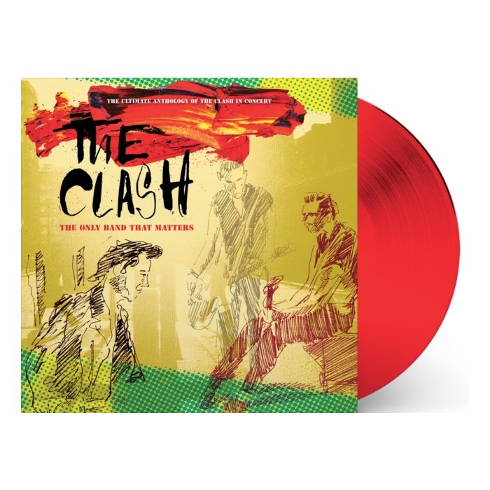 CLASH - ONLY BAND THAT MATTERS (RED VINYL)