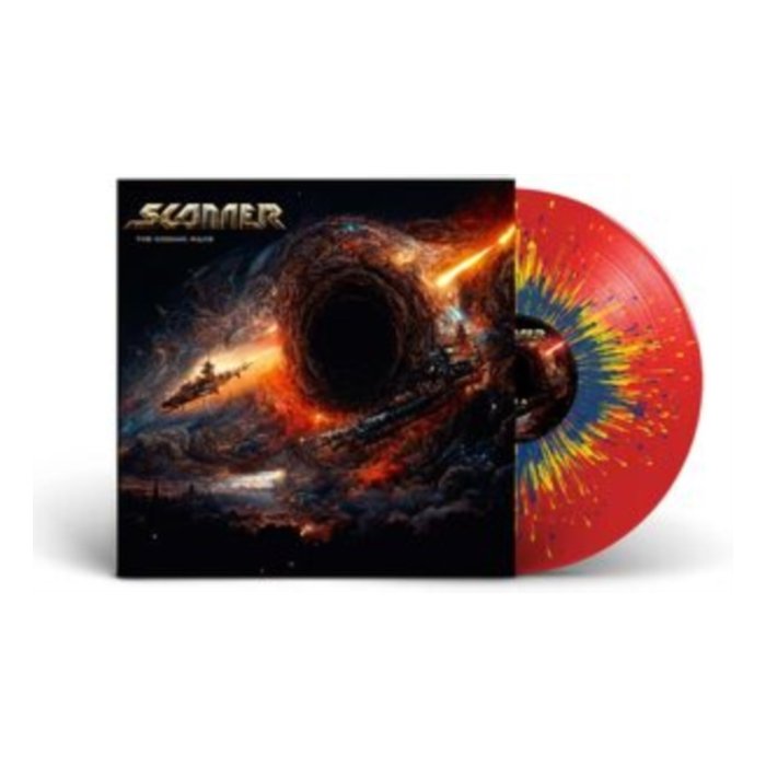 SCANNER - COSMIC RACE (BLUE/RED/YELLOW SPLATTER VINYL)