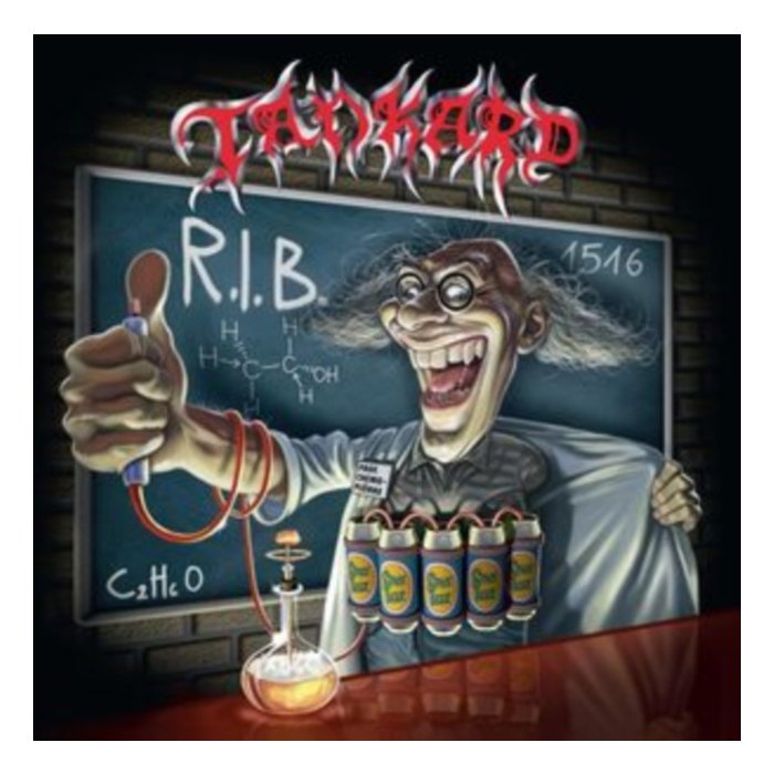 TANKARD - R.I.B. (RED/WHITE/BLACK SPLATTER VINYL)