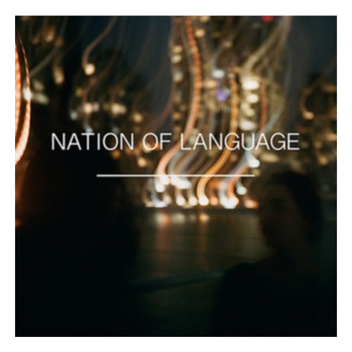 NATION OF LANGUAGE - FROM THE HILL