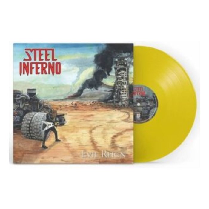 STEEL INFERNO - EVIL REIGN (YELLOW VINYL)