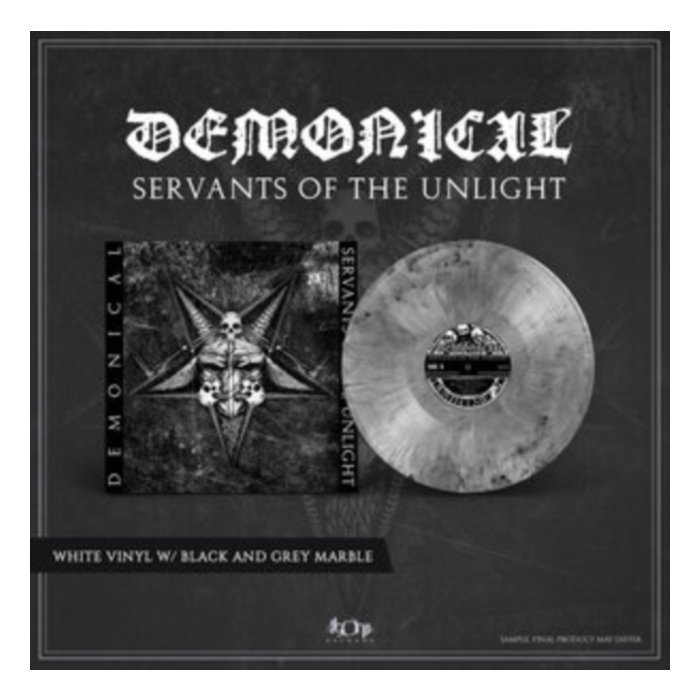 DEMONICAL - SERVANTS OF UNLIGHT (LIMITED/WHITE/GREY/BLACK MARBLED VINYL)