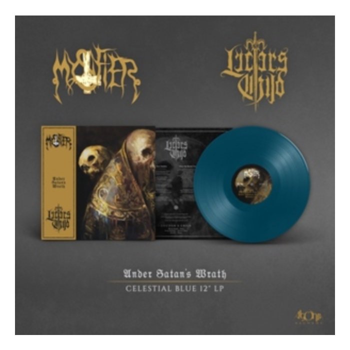 LUCIFER'S CHILD / MYSTIFIER - UNDER SATAN'S WRATH (SEA BLUE VINYL)