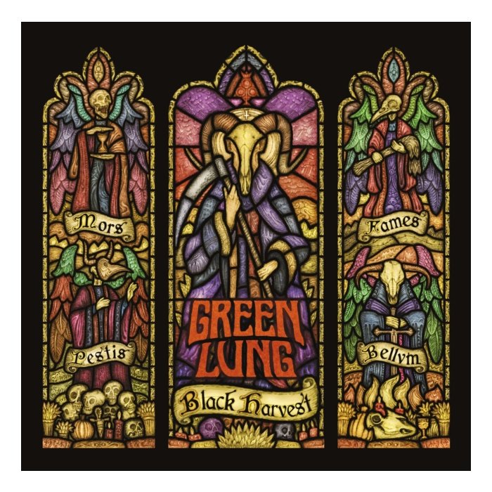 GREEN LUNG - BLACK HARVEST (RED VINYL)