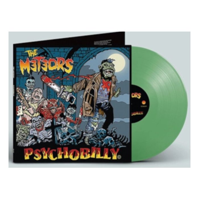 METEORS - PSYCHOBILLY (TRANSPARENT GREEN VINYL)