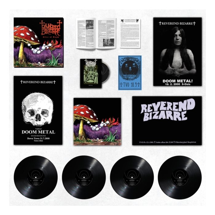 REVEREND BIZARRE - SLICE OF DOOM (4LP/DVD)