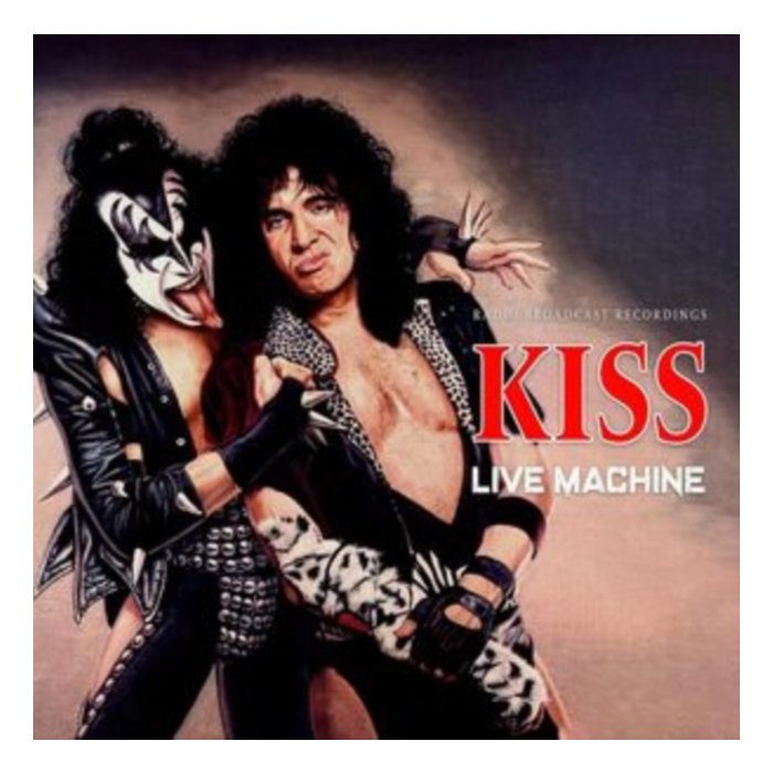 KISS - LIVE MACHINE (TRANSPARENT & SPLATTER VINYL)