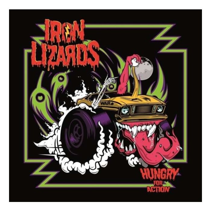 IRON LIZARDS - HUNGRY FOR ACTION (PURPLE VINYL)