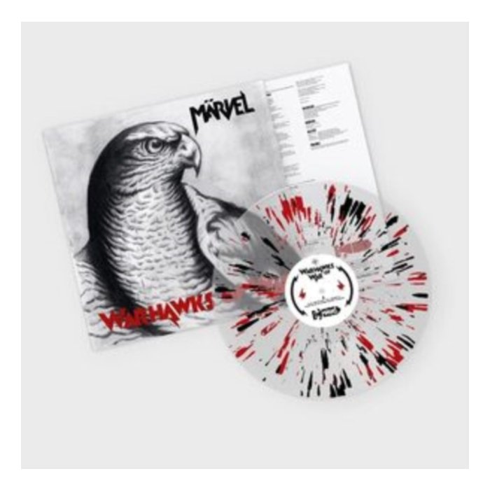 MARVEL - WARHAWKS OF WAR (TRANSPARENT BLACK/RED SPLATTER VINYL)