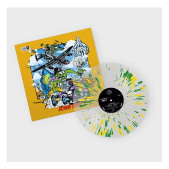 DRIPPERS - ACTION ROCK (CLEAR YELLOW/GREEN SPLATTER VINYL)