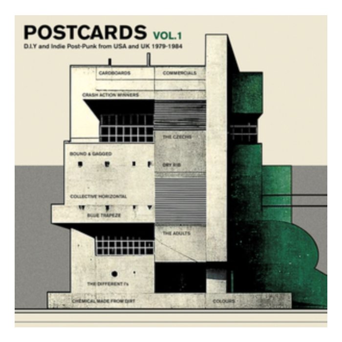 VARIOUS ARTISTS - POSTCARDS VOL. 1: D.I.Y & INDIE POST-PUNK FROM USA & UK 1979-1984