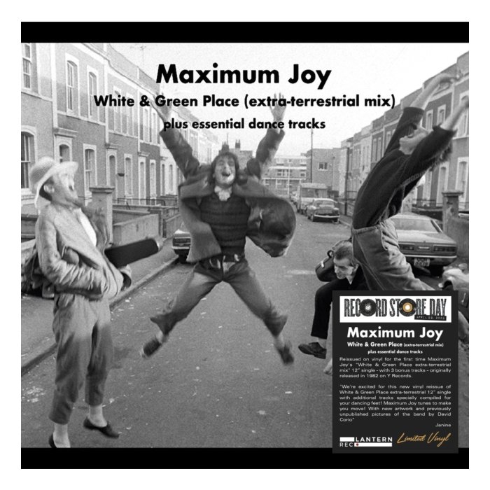 MAXIMUM JOY - WHITE & GREEN PLACE (EXTRA-TERRESTRIAL MIX) (140G)