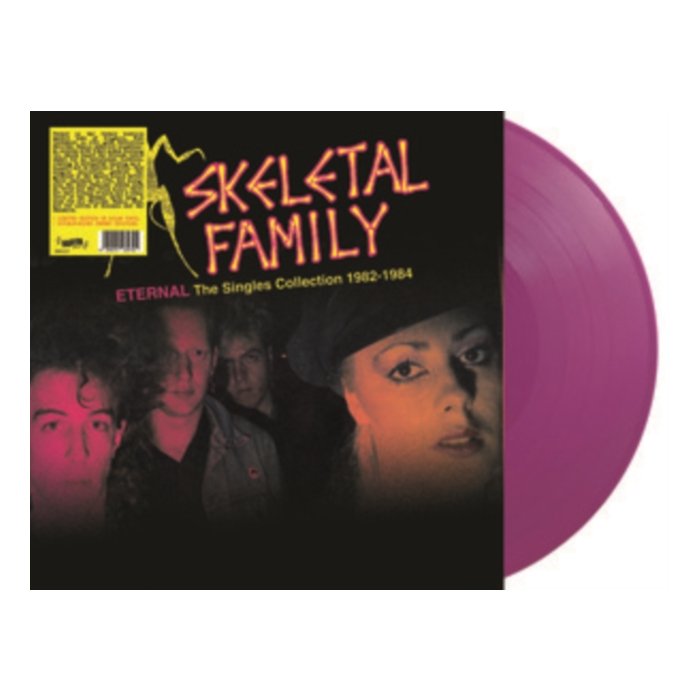 SKELETAL FAMILY - ETERNAL: THE SINGLES COLLECTION 1982-1984 (PINK VINYL)