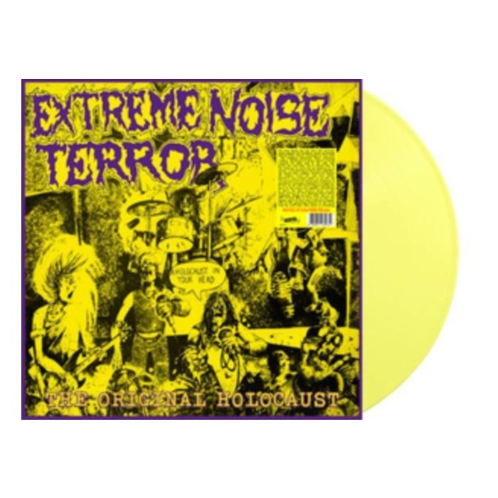 EXTREME NOISE TERROR - HOLOCAUST IN YOUR HEAD - THE ORIGINAL HOLOCAUST (COLOURED VINYL/POSTER)