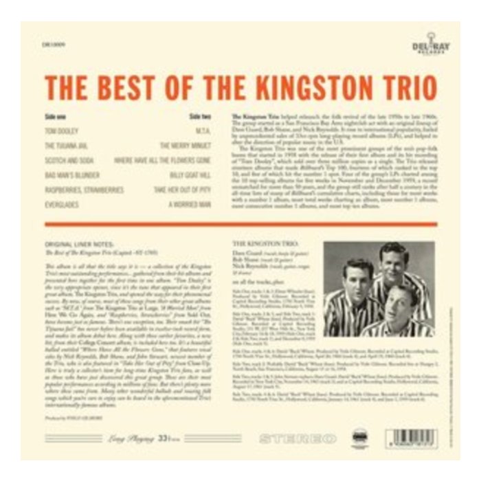 KINGSTON TRIO - BEST OF THE KINGSTON TRIO