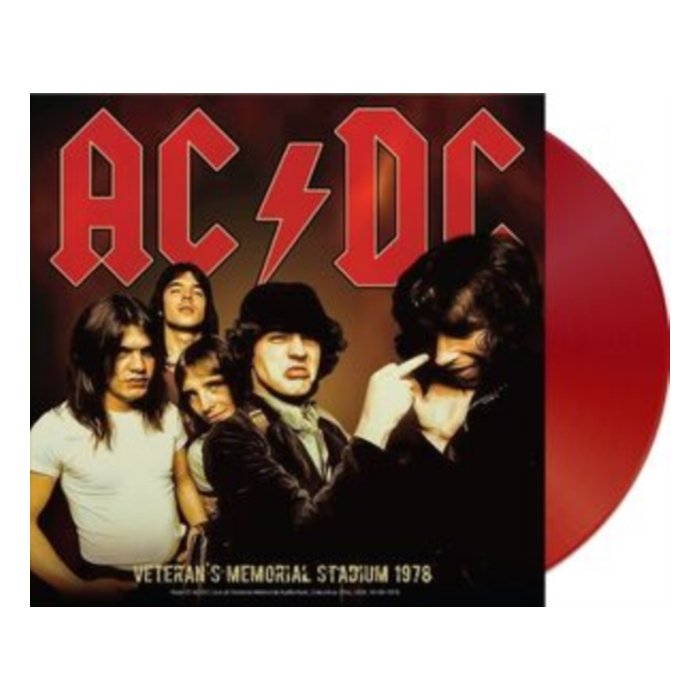 AC/DC - VETERANS MEMORIAL STADIUM 1978 (RED VINYL)