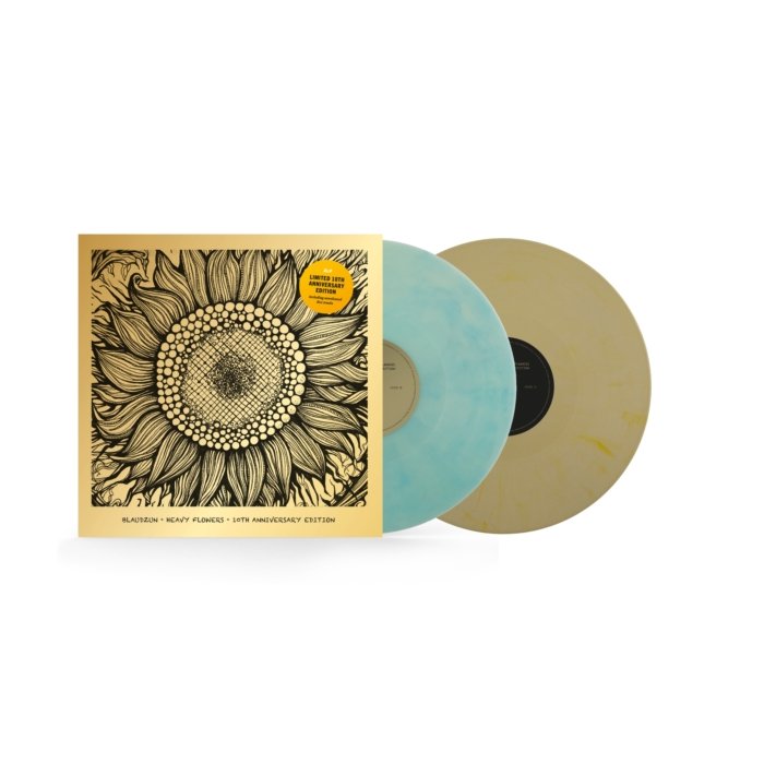 BLAUDZUN - HEAVY FLOWERS (10TH ANNIVERSARY EXPANDED EDITION/GOLD & TURQUOISE VINYL/REMASTERED) (I)