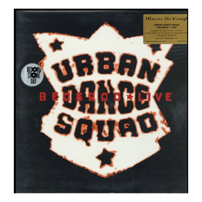 URBAN DANCE SQUAD - BEOGRAD LIVE (2LP/TRANSPARENT COLORED VINYL/180G/GATEFOLD/LIMITED)