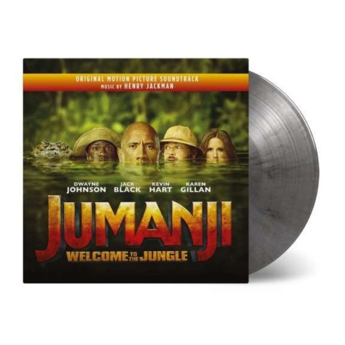 VARIOUS ARTISTS - JUMANJI: WELCOME TO THE JUNGLE OST (2LP/180G/SILVER & BLACK MARBLED VINYL)